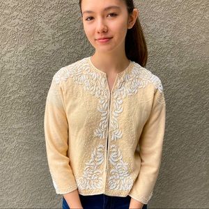 Vintage Beaded Cardigan